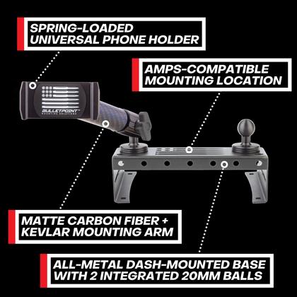 Imagem de Suporte de Celular Magnético para Painel - Ford F150/F250