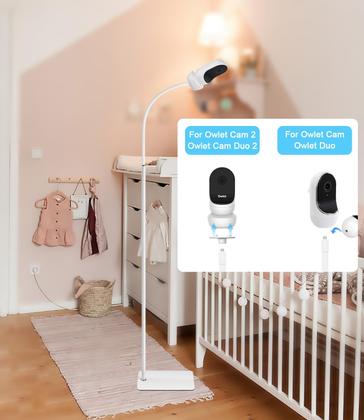 Imagem de Suporte de Chão para Monitor de Bebê AISVAN - Compatível com Câmeras Infantis