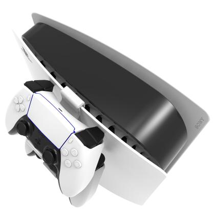 Imagem de Suporte de Console PlayStation 5 para Apoiar os GamePad Compatível Com 2 Controles do PS5 Dualsense - ARTBOX3D