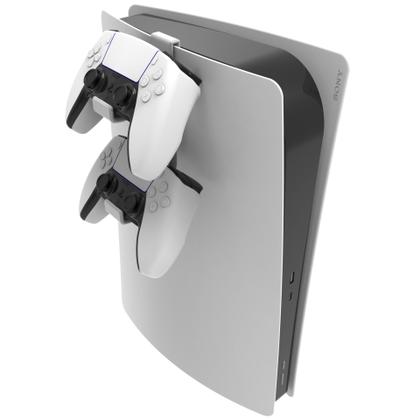 Imagem de Suporte de Console PlayStation 5 para Apoiar os GamePad Compatível Com 2 Controles do PS5 Dualsense - ARTBOX3D