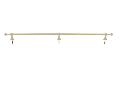 Imagem de Suporte De Cortina 2 Metros 19mm Kit Completo Instalação