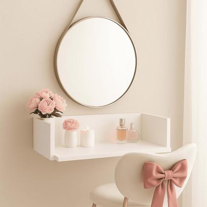 Imagem de Suporte de Cozinha para Microondas Forno Forninho Elétrico 32 Litros Branco MDP 60cm