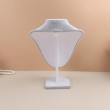 Imagem de Suporte De Exibição Para Colares E Pingentes Em Veludo, Organizador De Retratos