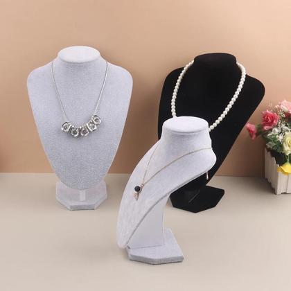 Imagem de Suporte De Exibição Para Colares E Pingentes Em Veludo, Organizador De Retratos