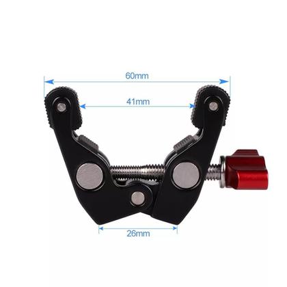 Imagem de Suporte de Garra com Encaixe 1/4 e 3/8 Polegadas