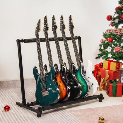 Imagem de Suporte de Guitarra AODSK 5 - Design Multidobrável Preto