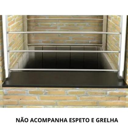 Imagem de Suporte De Inox Para Churrascos Tamanho 75 CM Parrilha