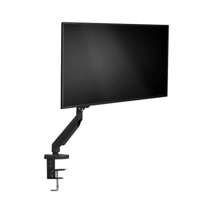 Imagem de Suporte De Mesa Articulado Duplo Multilaser, Para Monitores de Até 32, com Ajuste de Altura, Preto - AC371