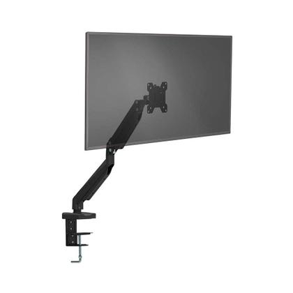 Imagem de Suporte De Mesa Articulado Duplo Multilaser, Para Monitores de Até 32, com Ajuste de Altura, Preto - AC371