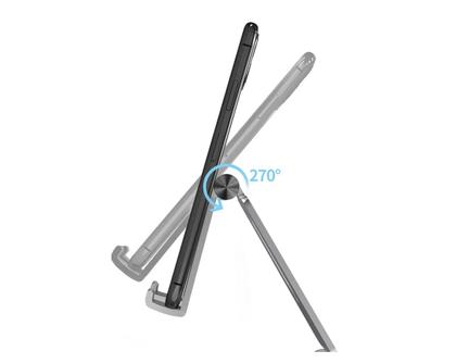 Imagem de Suporte De Mesa Metal Celular E Tablet Ajustável