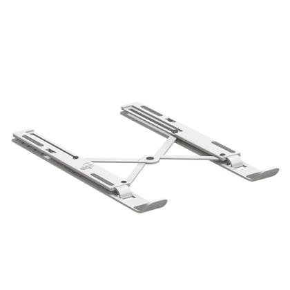 Imagem de Suporte de Mesa Portátil para Notebook e Laptop ELG, 10" a 17.3", 10 Níveis de Altura, Branco - NTB8520W