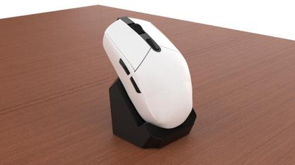 Imagem de Suporte De Mesa Preto Compativel Com Mouse Stand Organizador