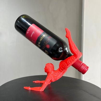 Imagem de Suporte De Mesa Suspenso - Contorcionista Para Garrafas