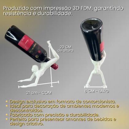 Imagem de Suporte De Mesa Suspenso - Contorcionista Para Garrafas