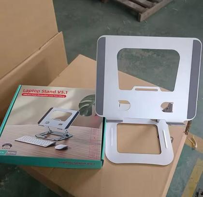 Imagem de Suporte De Metal Ajustável Notebook Note Robusto Articulável