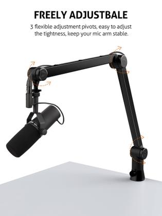 Imagem de Suporte de Microfone Boom Arm SUNMON - Heavy Duty para Blue Yeti