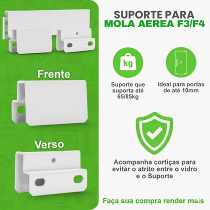 Imagem de Suporte De Mola Aérea 65/85Kg Para Porta Vidro Ipec F3/F4