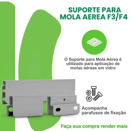 Imagem de Suporte De Mola Aérea 65/85Kg Para Porta Vidro Ipec F3/F4