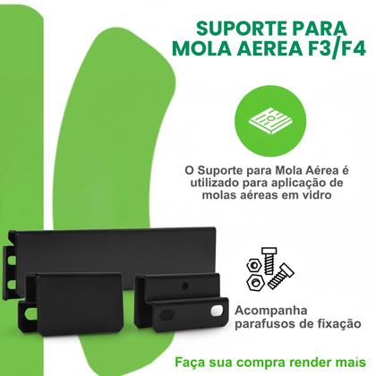 Imagem de Suporte De Mola Aérea 65/85Kg Para Porta Vidro Ipec F3/F4