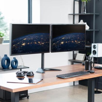 Imagem de Suporte de monitor VIVO STAND-V002F para 2 telas de até 27