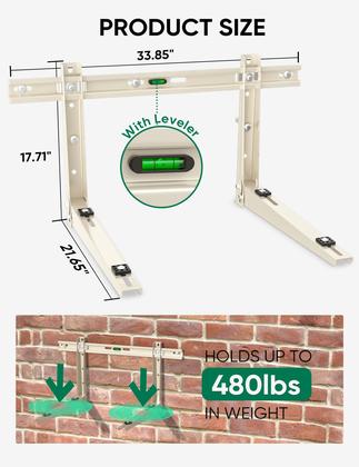 Imagem de Suporte de montagem na parede Plusluck para 18000-24000 BTU AC