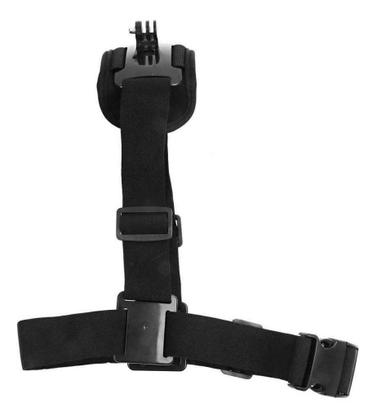 Imagem de Suporte de Ombro Ajustável Cinturão Eken H9R Sjcam Shoulder Mount P/ Câmera De Ação Esportiva 4k Sport Alça Cinta