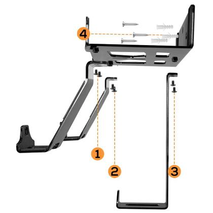 Imagem de Suporte de parede Chanvoo Metal para PS5 e PS5 Slim