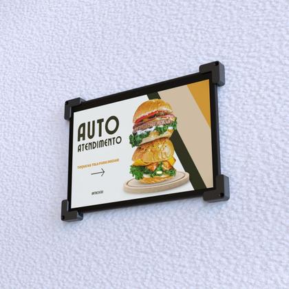 Imagem de Suporte de Parede com Trava Anti-Furto Compatível com Tablet's de até 1,5 cm Espessura