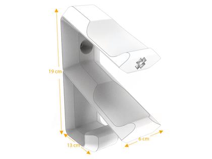Imagem de Suporte de Parede Compatível Com HeadSet e 2 Controles do Xbox ou PlayStation - ARTBOX3D