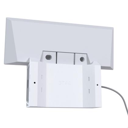 Imagem de Suporte de Parede Compatível com Modem Roteador Wi-Fi e Fonte Starlink 3ª Geração