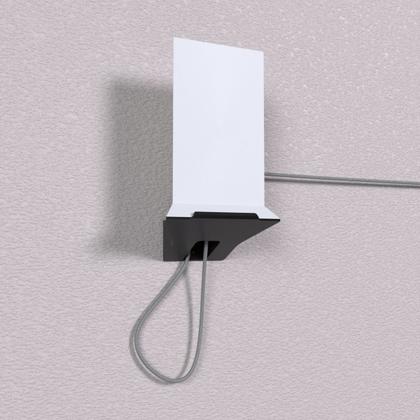 Imagem de Suporte de Parede Compatível com Roteador Internet Modem Wi-Fi Starlink 2ª Geração