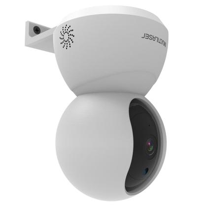 Imagem de Suporte de Parede Fixo Compatível com Câmera Multilaser Liv Inteligente Wi-Fi com Visão Horizontal 355 e vertical 110 Visão Noturna - ARTBOX3D