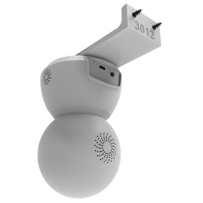 Imagem de Suporte de Parede Fixo Compatível com Câmera Multilaser Liv Inteligente Wi-Fi com Visão Horizontal 355 e vertical 110 Visão Noturna - ARTBOX3D