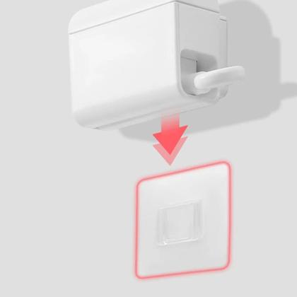 Imagem de Suporte De Parede Impermeável Para Pasta De Dente Com Dispenser E Organizador De Escovas De Dente