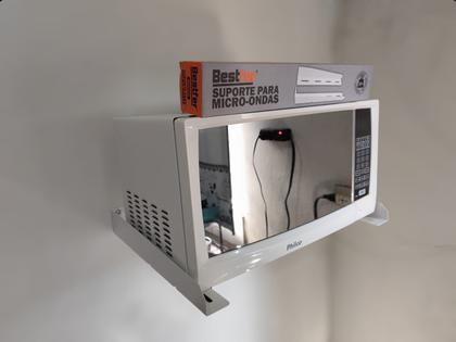Imagem de Suporte De Parede Microondas Forno Bebedouro Até 30kgn
