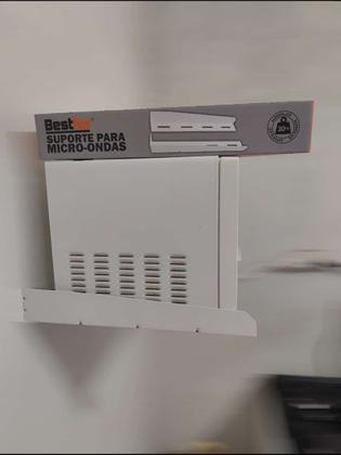 Imagem de Suporte De Parede Microondas Forno Bebedouro Até 30kgn
