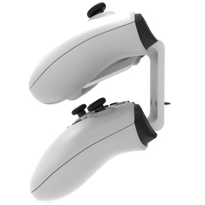 Imagem de Suporte de Parede Organizador Compatível com 2 Controles Xbox One S X - ARTBOX3D