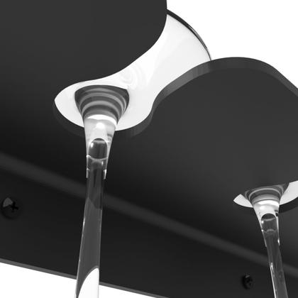 Imagem de Suporte de Parede Organizador Para até 4 Taça de Vinho Adega - ARTBOX3D