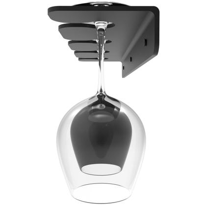 Imagem de Suporte de Parede Organizador Para até 4 Taça de Vinho Adega - ARTBOX3D