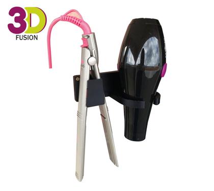 Imagem de Suporte De Parede P/ Secador De Cabelo e Chapinha - Universal C/ Parafusos