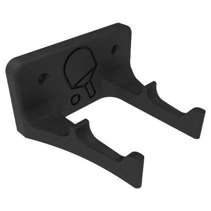 Imagem de Suporte De Parede Para 2 Raquetes De Ping Pong Tenis De Mesa - ARTBOX3D