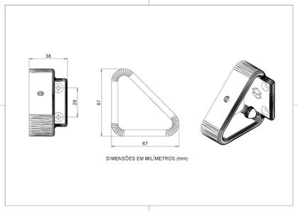 Imagem de Suporte De Parede Para Babá Eletrônica E Câmera Wifi