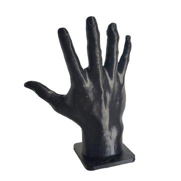 Imagem de Suporte de Parede para Bolas de Basquete  PRETO