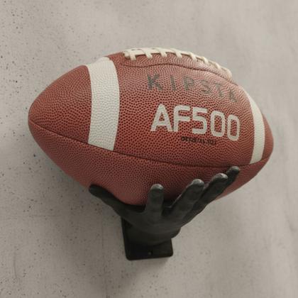 Imagem de Suporte De Parede Para Bolas De Futebol Americano