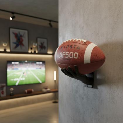 Imagem de Suporte De Parede Para Bolas De Futebol Americano