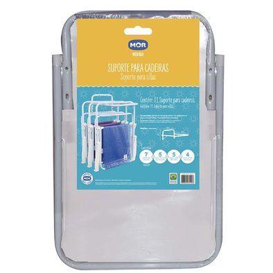 Imagem de Suporte De Parede Para Cadeira De Praia Universal Mor