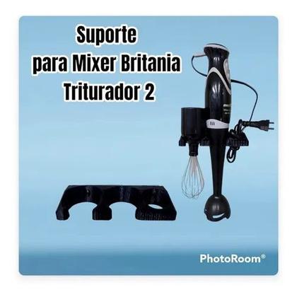 Imagem de Suporte De Parede Para Mixer Triturador Britania2 Em 3d Organizadores para Cozinhas