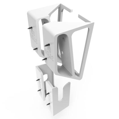 Imagem de Suporte de Parede para Modem Roteador Internet Wi-Fi Starlink e Suporte de Parede para Fonte Starlink 3ª Geração