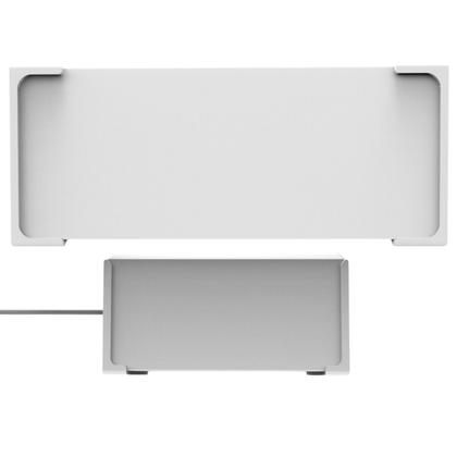 Imagem de Suporte de Parede para Modem Roteador Internet Wi-Fi Starlink e Suporte de Parede para Fonte Starlink 3ª Geração