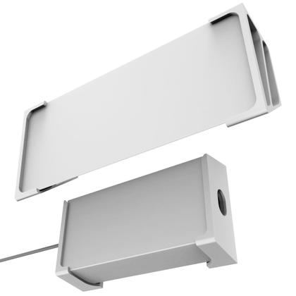 Imagem de Suporte de Parede para Modem Roteador Internet Wi-Fi Starlink e Suporte de Parede para Fonte Starlink 3ª Geração